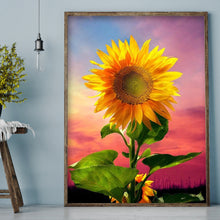 Load image into Gallery viewer, Sunflower 30x40cm(canvas) full round drill diamond painting
