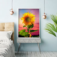 Load image into Gallery viewer, Sunflower 30x40cm(canvas) full round drill diamond painting
