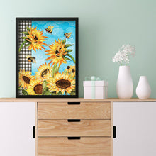 Load image into Gallery viewer, Sunflower 30x40cm(canvas) full round drill diamond painting
