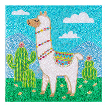 Load image into Gallery viewer, Cute Alpaca 30x30cm(canvas) full crystal drill diamond painting
