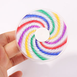 Double Sided DIY Diamond Painting Spinner Fingertip Gyro Relief Stress Toys