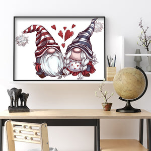 Goblin Couple 40x30cm(canvas) full round drill diamond painting