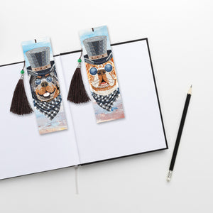 2x Parrot Diamond Painting Bookmark DIY Special Shaped Drill Tassel (SQ26)