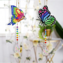 Load image into Gallery viewer, DIY Special Shaped Crystal Butterfly Diamond Painting Kit Pendant (SMDZ01)
