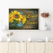 Load image into Gallery viewer, Sunflower 40x30cm(canvas) full round drill diamond painting
