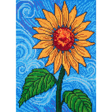 Load image into Gallery viewer, Sunflower 30x40cm(canvas) full square drill diamond painting
