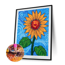 Load image into Gallery viewer, Sunflower 30x40cm(canvas) full square drill diamond painting
