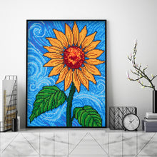 Load image into Gallery viewer, Sunflower 30x40cm(canvas) full square drill diamond painting
