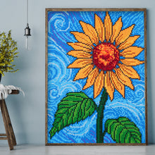 Load image into Gallery viewer, Sunflower 30x40cm(canvas) full square drill diamond painting
