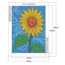 Load image into Gallery viewer, Sunflower 30x40cm(canvas) full square drill diamond painting
