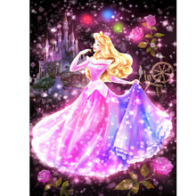 Load image into Gallery viewer, Disney Princess 30x40cm(canvas) full square drill diamond painting
