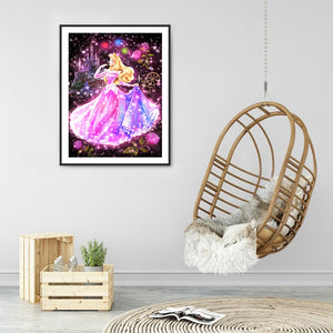 Disney Princess 30x40cm(canvas) full square drill diamond painting