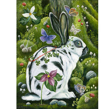 Load image into Gallery viewer, Easter Bunny 30x40cm(canvas) full round drill diamond painting
