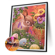 Load image into Gallery viewer, Easter Bunny 30x40cm(canvas) full round drill diamond painting
