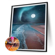 Load image into Gallery viewer, Seaside Starry Sky 30x40cm(canvas) full round drill diamond painting
