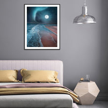 Load image into Gallery viewer, Seaside Starry Sky 30x40cm(canvas) full round drill diamond painting
