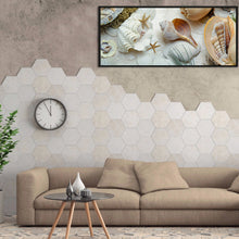 Load image into Gallery viewer, Ocean Shells 80x30cm(canvas) full round drill diamond painting
