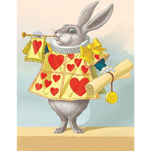 Load image into Gallery viewer, Celebrate Love Rabbit 30x40cm(canvas) full round drill diamond painting
