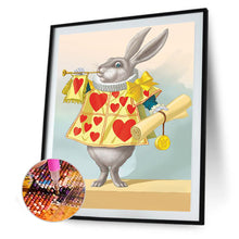 Load image into Gallery viewer, Celebrate Love Rabbit 30x40cm(canvas) full round drill diamond painting
