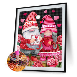 Valentine'S Day Couple Goblin 30x40cm(canvas) full round drill diamond painting