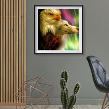 Load image into Gallery viewer, Eagle &amp; Dog 30x30cm(canvas) full round drill diamond painting
