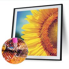 Load image into Gallery viewer, Sunflower 30x30cm(canvas) full round drill diamond painting
