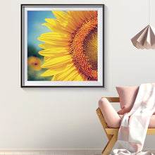 Load image into Gallery viewer, Sunflower 30x30cm(canvas) full round drill diamond painting
