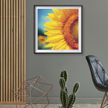 Load image into Gallery viewer, Sunflower 30x30cm(canvas) full round drill diamond painting
