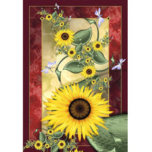 Load image into Gallery viewer, Sunflower 30x45cm(canvas) full round drill diamond painting
