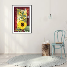 Load image into Gallery viewer, Sunflower 30x45cm(canvas) full round drill diamond painting
