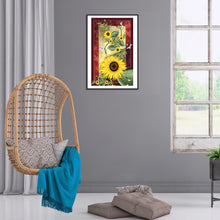 Load image into Gallery viewer, Sunflower 30x45cm(canvas) full round drill diamond painting
