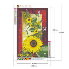 Load image into Gallery viewer, Sunflower 30x45cm(canvas) full round drill diamond painting
