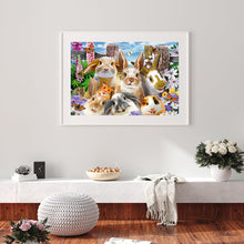 Load image into Gallery viewer, Rabbit 50x40cm(canvas) full round drill diamond painting
