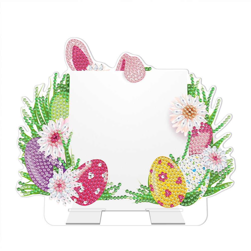 DIY Message Board Rabbit Egg Diamond Painting Desktop Easter Decor (LYP202)