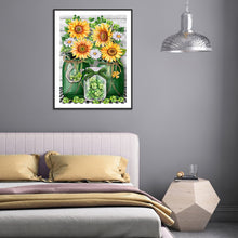 Load image into Gallery viewer, Sunflower Bouquet 30x40cm(canvas) full round drill diamond painting
