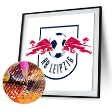 Load image into Gallery viewer, Leipzig Red Bull Team 40x40cm(canvas) full round drill diamond painting
