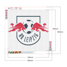 Load image into Gallery viewer, Leipzig Red Bull Team 40x40cm(canvas) full round drill diamond painting
