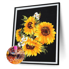 Load image into Gallery viewer, Sunflower 30x40cm(canvas) full round drill diamond painting
