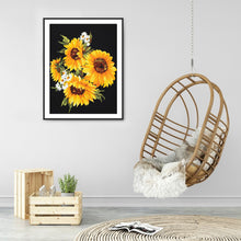 Load image into Gallery viewer, Sunflower 30x40cm(canvas) full round drill diamond painting
