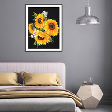 Load image into Gallery viewer, Sunflower 30x40cm(canvas) full round drill diamond painting
