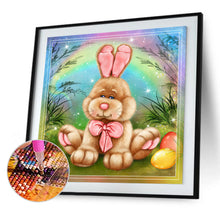 Load image into Gallery viewer, Cute Bunny 30x30cm(canvas) full round drill diamond painting
