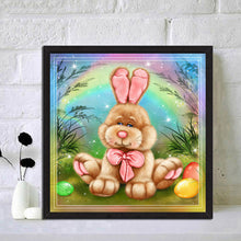 Load image into Gallery viewer, Cute Bunny 30x30cm(canvas) full round drill diamond painting
