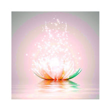 Load image into Gallery viewer, Lotus 30x30cm(canvas) full round drill diamond painting
