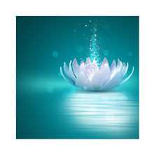 Load image into Gallery viewer, Lotus 30x30cm(canvas) full round drill diamond painting
