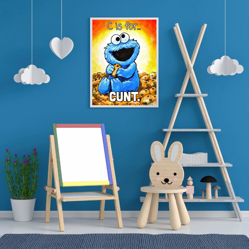 Cookie Monster - DIY Paint Kits