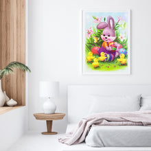 Load image into Gallery viewer, Easter Bunny 30x40cm(canvas) full round drill diamond painting
