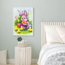 Load image into Gallery viewer, Easter Bunny 30x40cm(canvas) full round drill diamond painting
