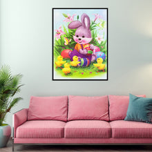 Load image into Gallery viewer, Easter Bunny 30x40cm(canvas) full round drill diamond painting
