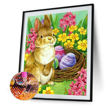 Load image into Gallery viewer, Easter Bunny 30x40cm(canvas) full round drill diamond painting
