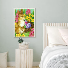 Load image into Gallery viewer, Easter Bunny 30x40cm(canvas) full round drill diamond painting
